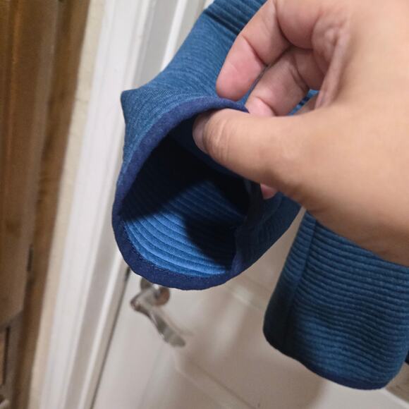 J.Crew Authentic Fleece Blue Snap Pullover Sweater Men’s Large - Picture 7 of 7